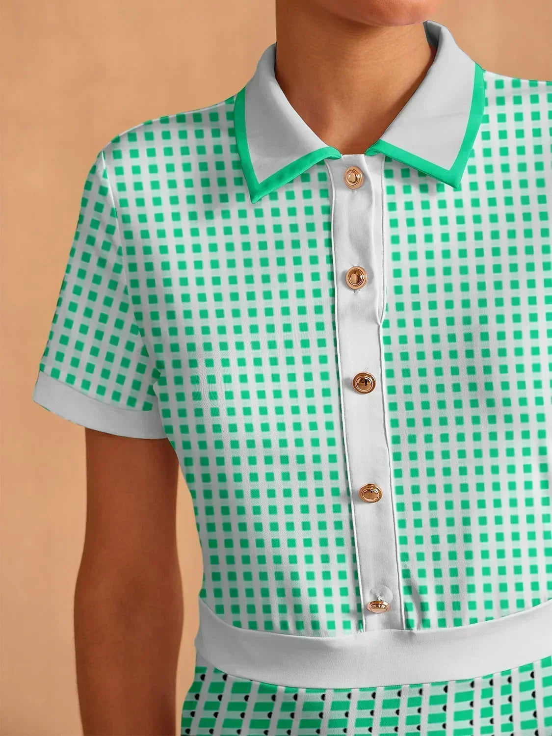 Not So Classic Short Sleeve A-Line 36.5 Inch Dress