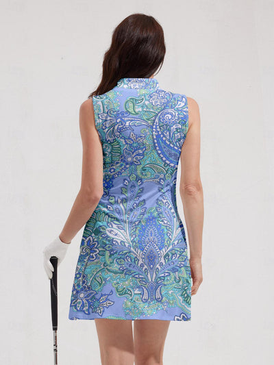 Pretty Feminine Sleeveless 36.5 Inch Dress UPF50+