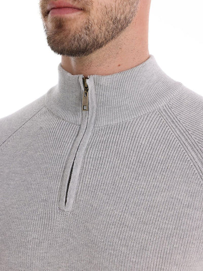 More Than Basic Men's Golf Quarter Zip Sweater