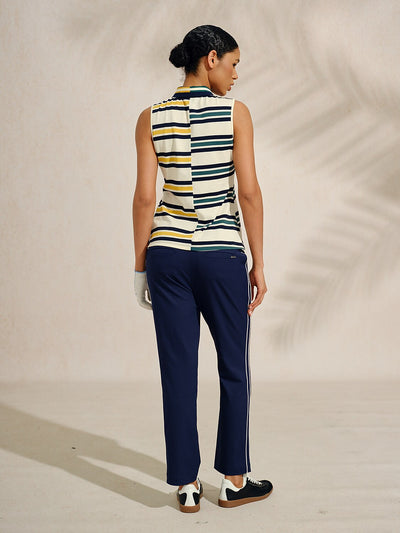 Navycore The Kinetic Stripe Performance Tank