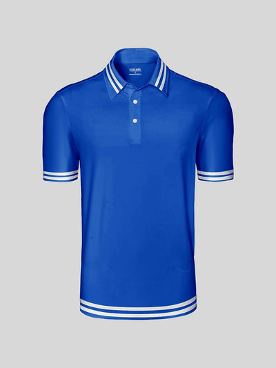 Playful Nautical Men's Polo Top UPF50+