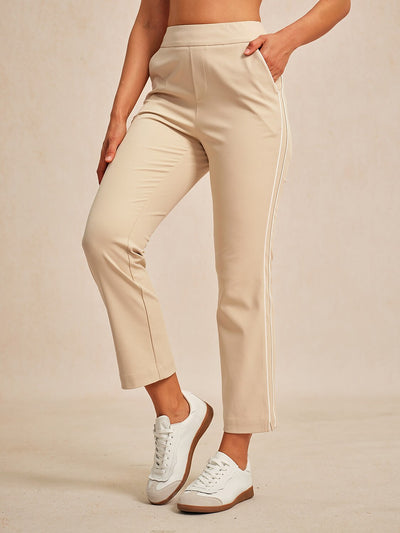 Eagle 28 Inch Performance Stretch Trimmed Ankle Pants