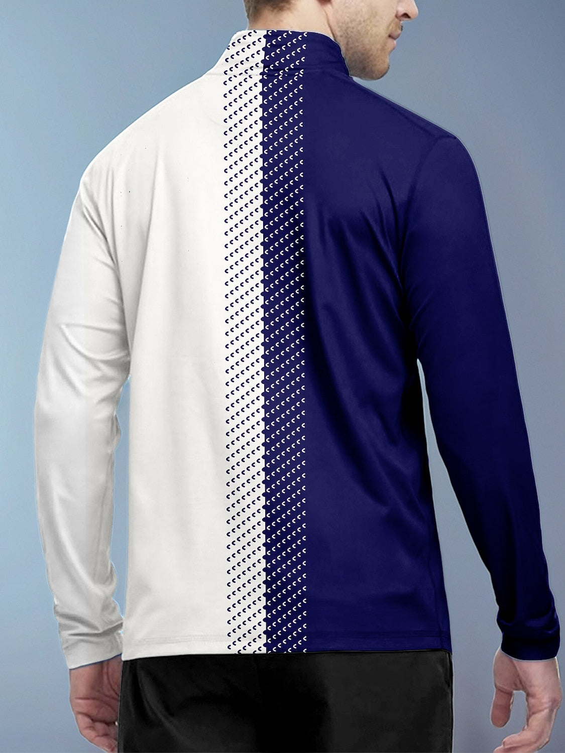 Not So Classic Men's Golf Shirt Quarterzip UPF50+