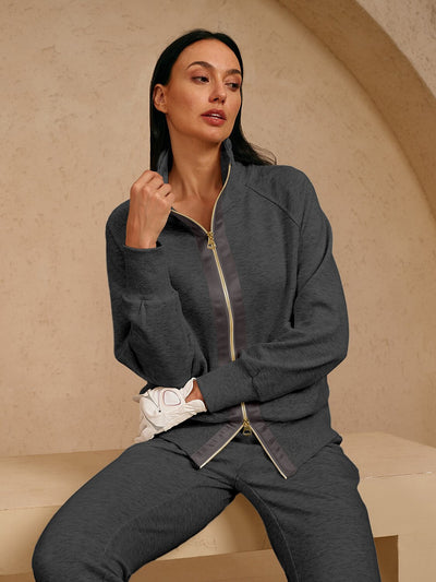 UltraSoft Long Sleeve Trimmed Jacket