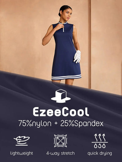 Navycore Sleeveless 36.5 Inch Dress UPF50+