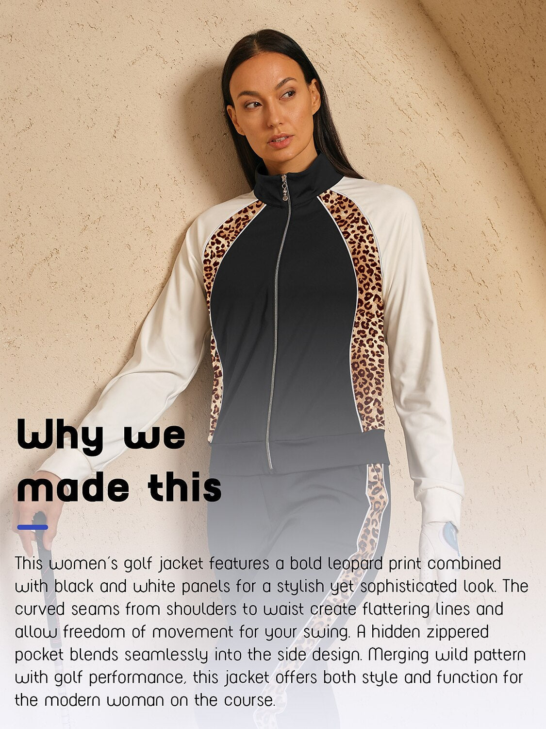 Wildlife Party Golf Jacket Sun Protection