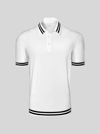 Playful Nautical Men's Polo Top UPF50+