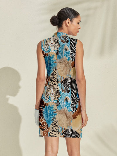 Wildlife Party 36.5 Inch Dress UPF50+