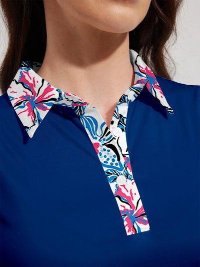 Botanical Energy Polo Top UPF50+