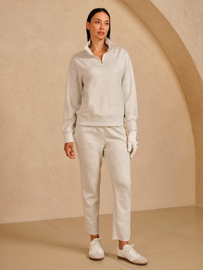 UltraSoft Long Sleeve Quarterzip Sweatshirt