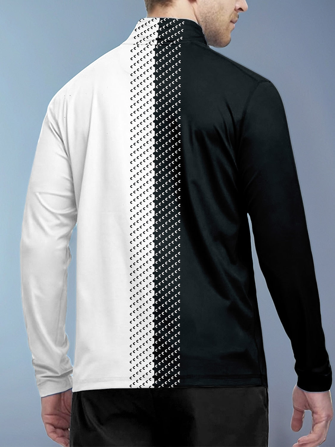 Not So Classic Men's Golf Shirt Quarterzip UPF50+