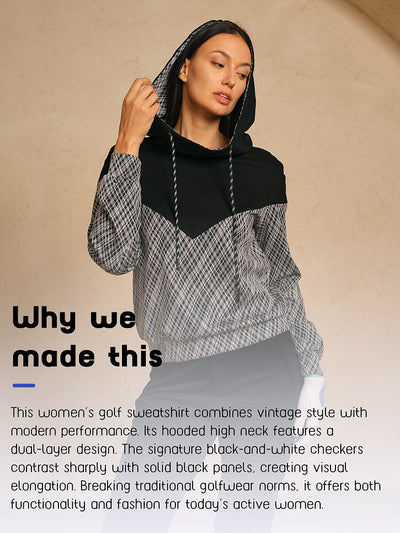 More Than Basic Colorblock Golf Hoodie