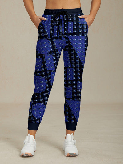 Playful Nautical 26.5 Inch Drawstring Ankle Sweatpants