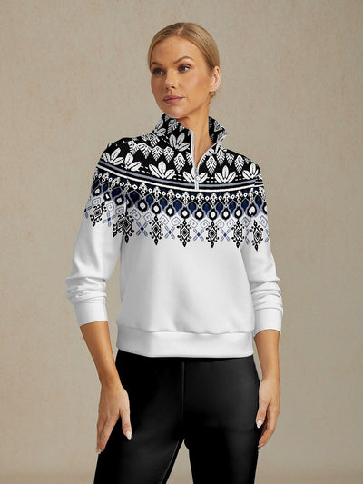 Bold Baroque Golf Sweatshirt