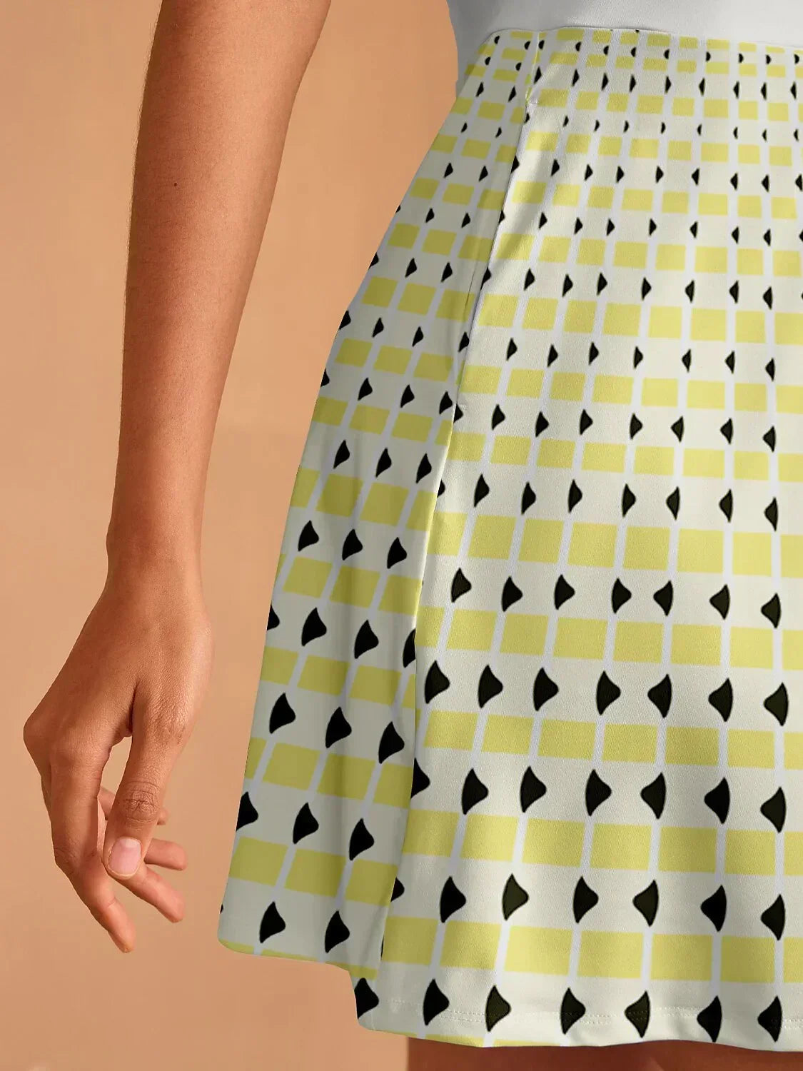 Not So Classic Short Sleeve A-Line 36.5 Inch Dress