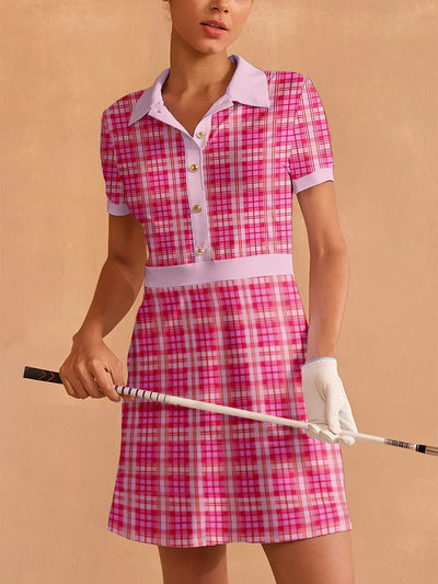 Not So Classic Short Sleeve A-Line 36.5 Inch Dress