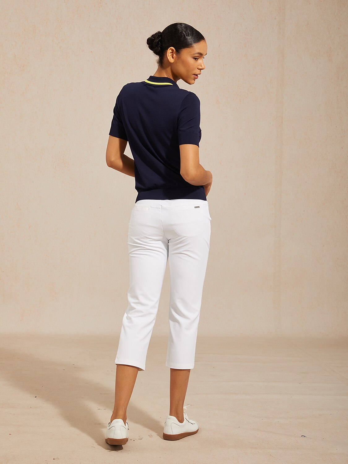 Navycore The Signature Tie-Collar Knit Polo