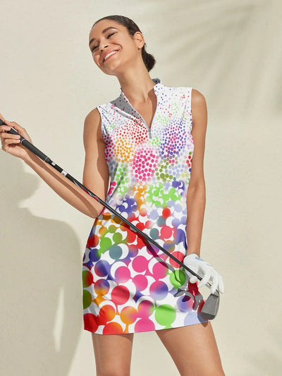 Hyper-prep Sleeveless 36.5 Inch Dress UPF50+