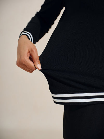 Navycore The Coastal Sailor Half-Zip Long Sleeve Knit