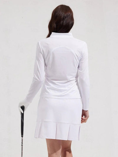 More Than Basic Golf Shirt Quarterzip UPF50+