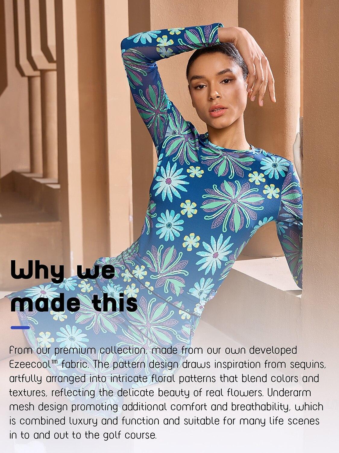 Ultrasoft Premium Long Sleeve Crewneck Top UPF50+