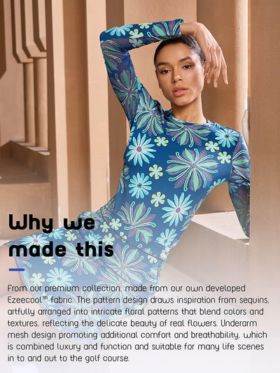 Ultrasoft Premium Long Sleeve Crewneck Top UPF50+