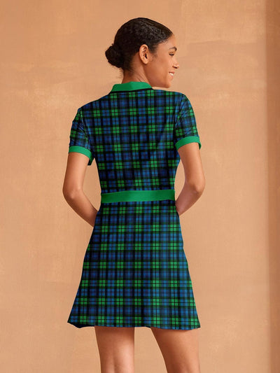 Not So Classic Short Sleeve A-Line 36.5 Inch Dress
